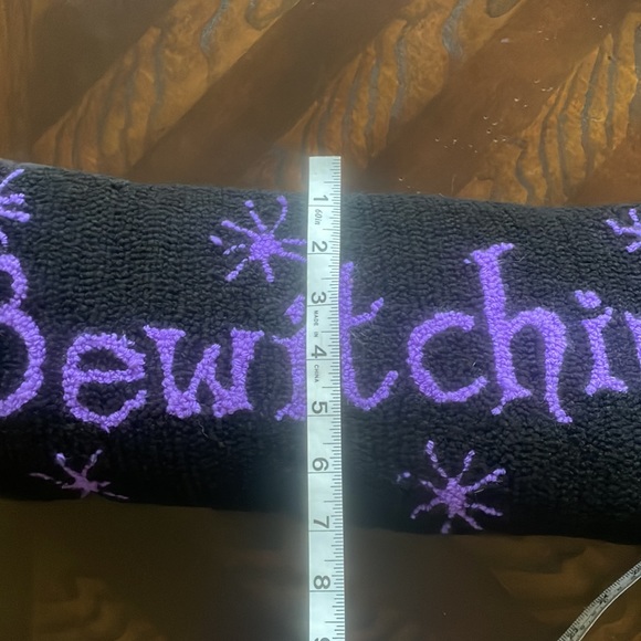 4 For $20 Halloween Bewitching Pillow Purple And Black - Picture 8 of 8